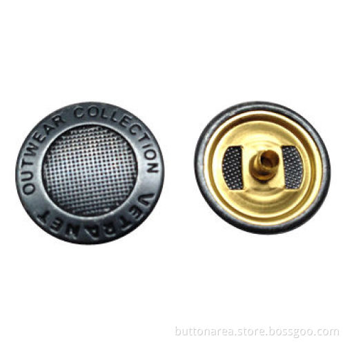 Spring Snap Button, Black Copper Color